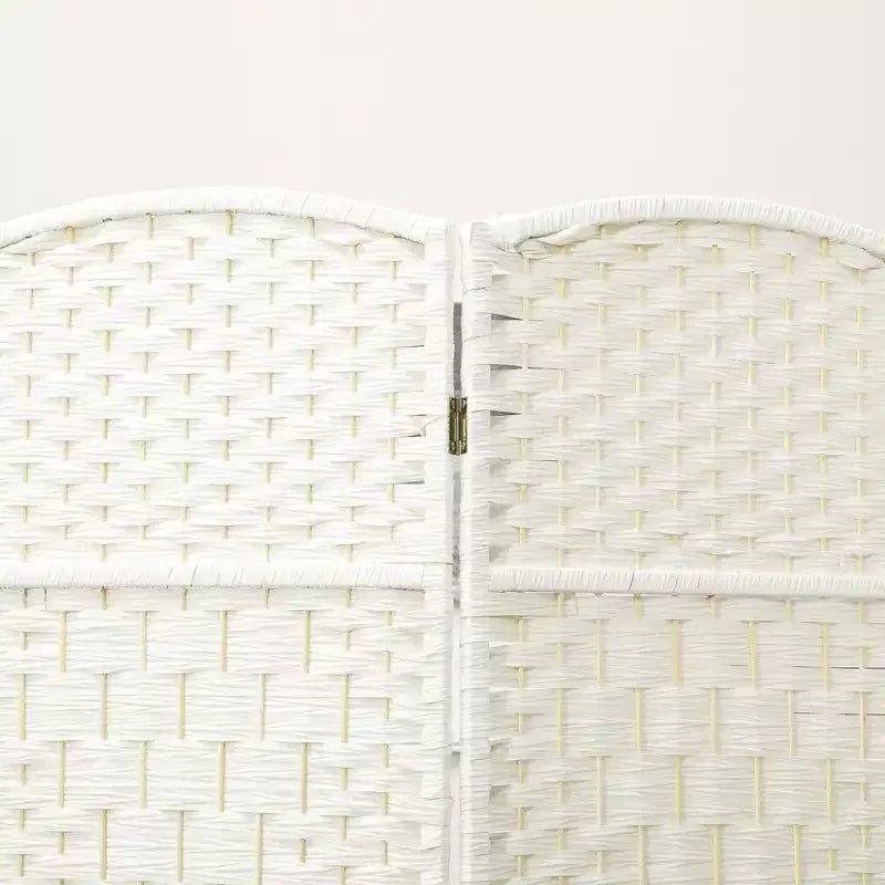 Paravent pliable à 4 panneaux de 1,8 m de haut, écran d'intimité, cloison autoportante en bois pour bureau à domicile