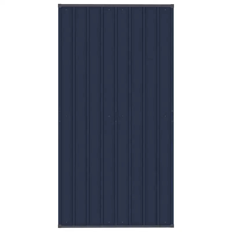 Meuble de rangement pour salon en acier avec étagères
