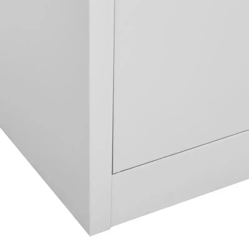 Meuble de rangement pour salon en acier avec étagères