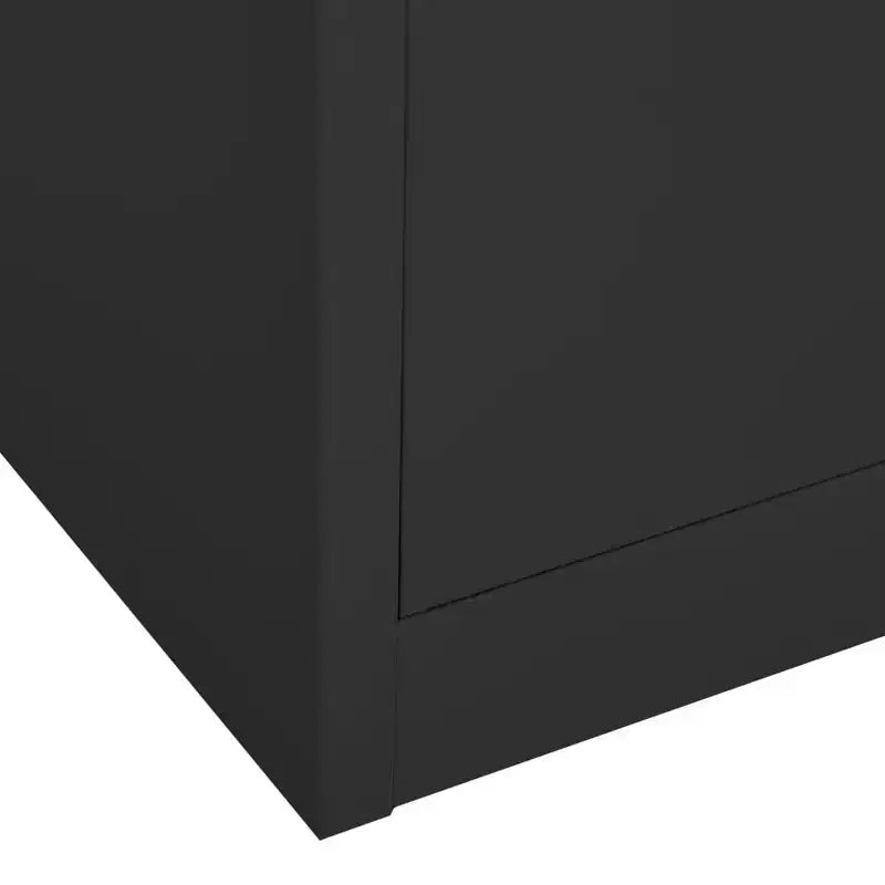 Meuble de rangement pour salon en acier avec étagères
