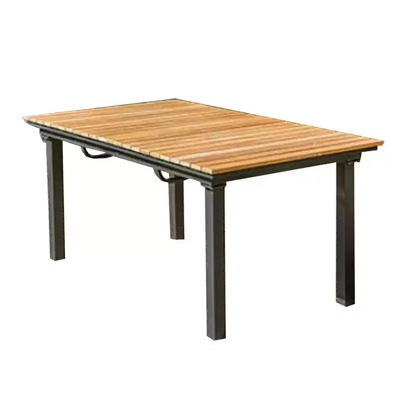 Table à manger extensible d'extérieur Royal Hampton, 157-213 cm, aluminium, marron