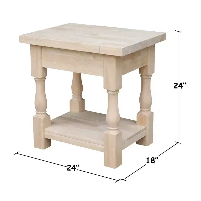 Table d'appoint toscane - Non finie - International Concepts