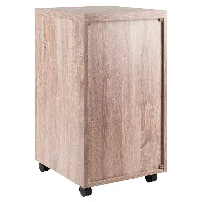 Bureau modulaire Kenner avec 2 tiroirs et 3 étagères en bois recyclé