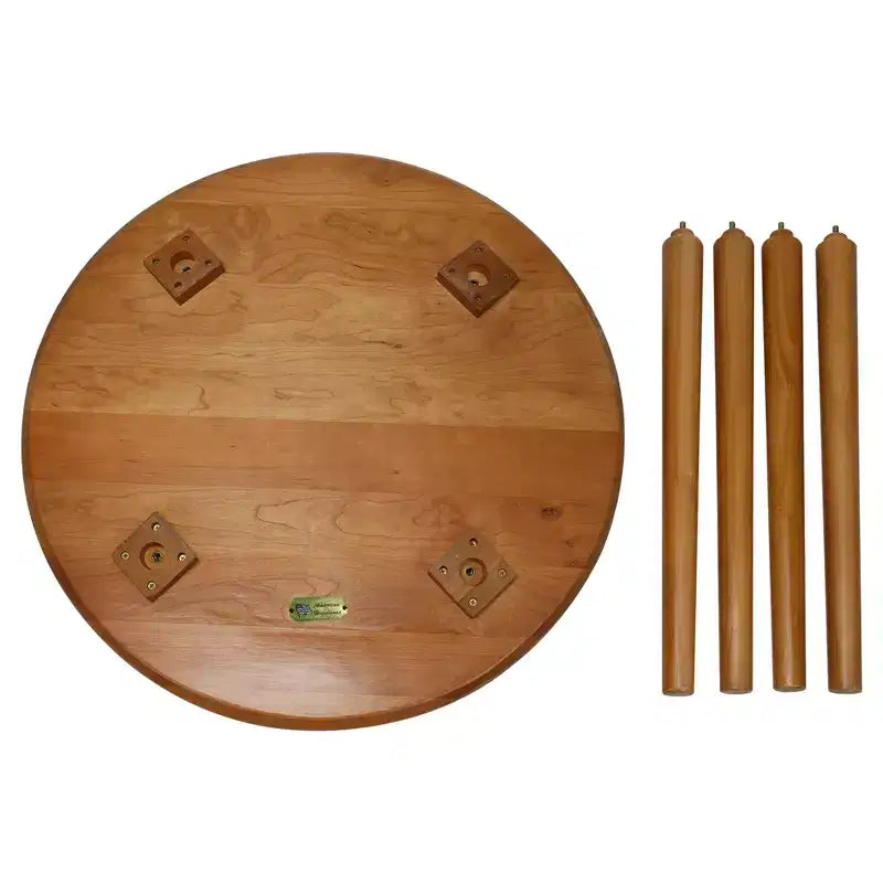 Dessus de Table Basse en Cerisier Massif