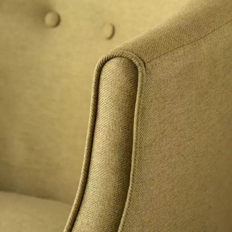 Fauteuil club rembourré Brandi