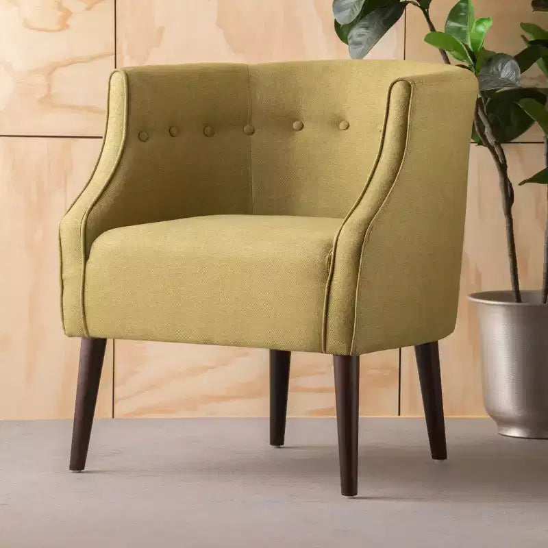 Fauteuil club rembourré Brandi