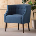 Fauteuil club rembourré Brandi