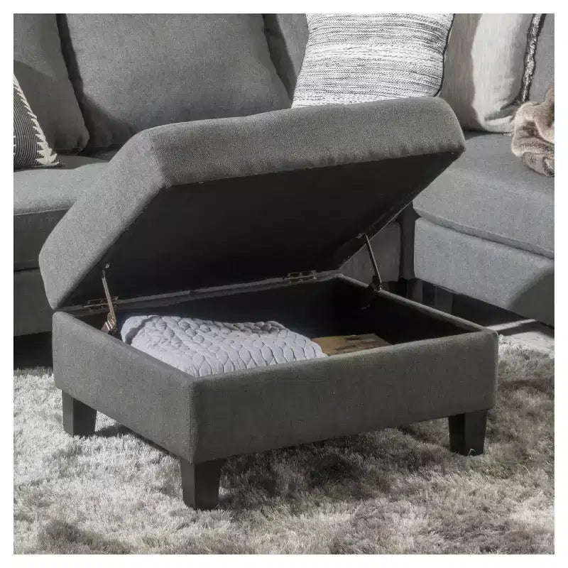 Pouf de rangement Zahra