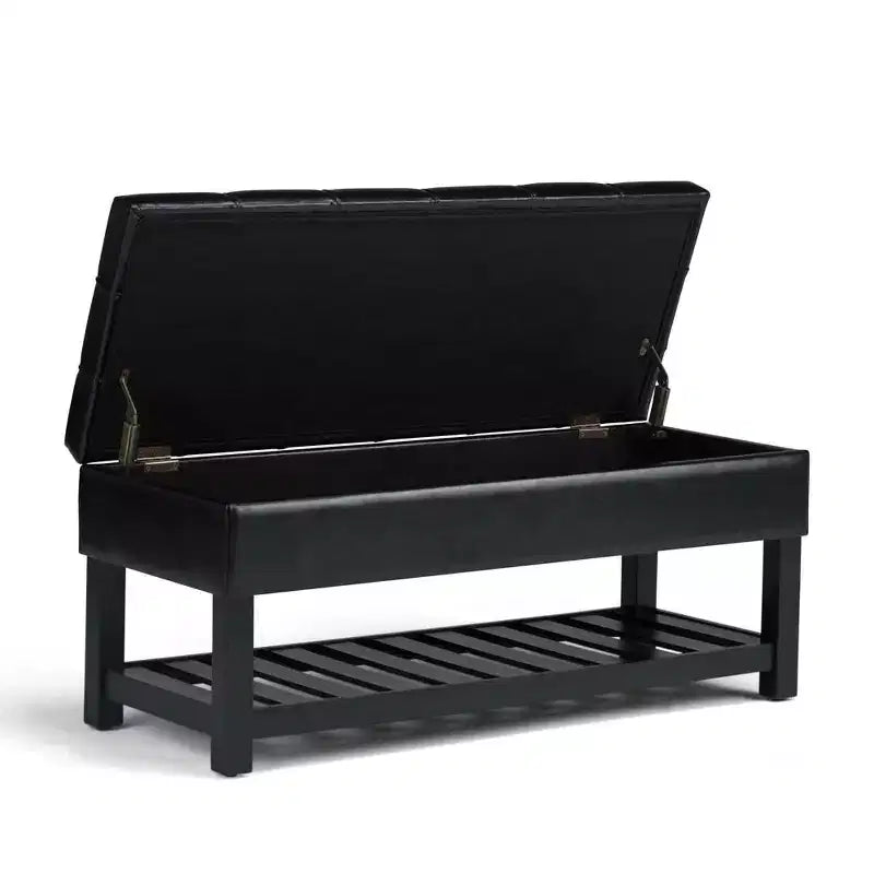 Banc de rangement ottoman Wyatt 44