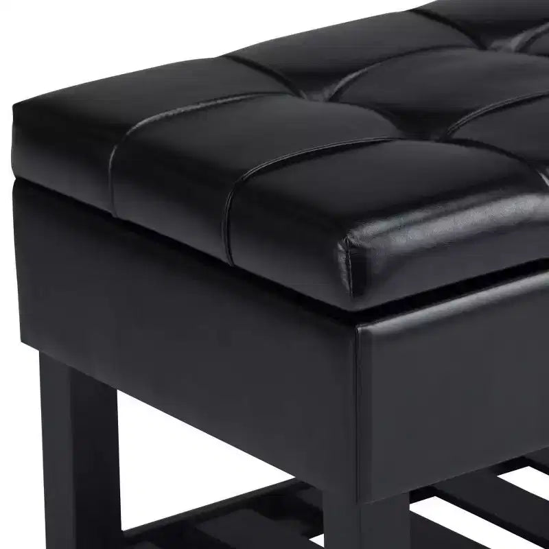 Banc de rangement ottoman Wyatt 44