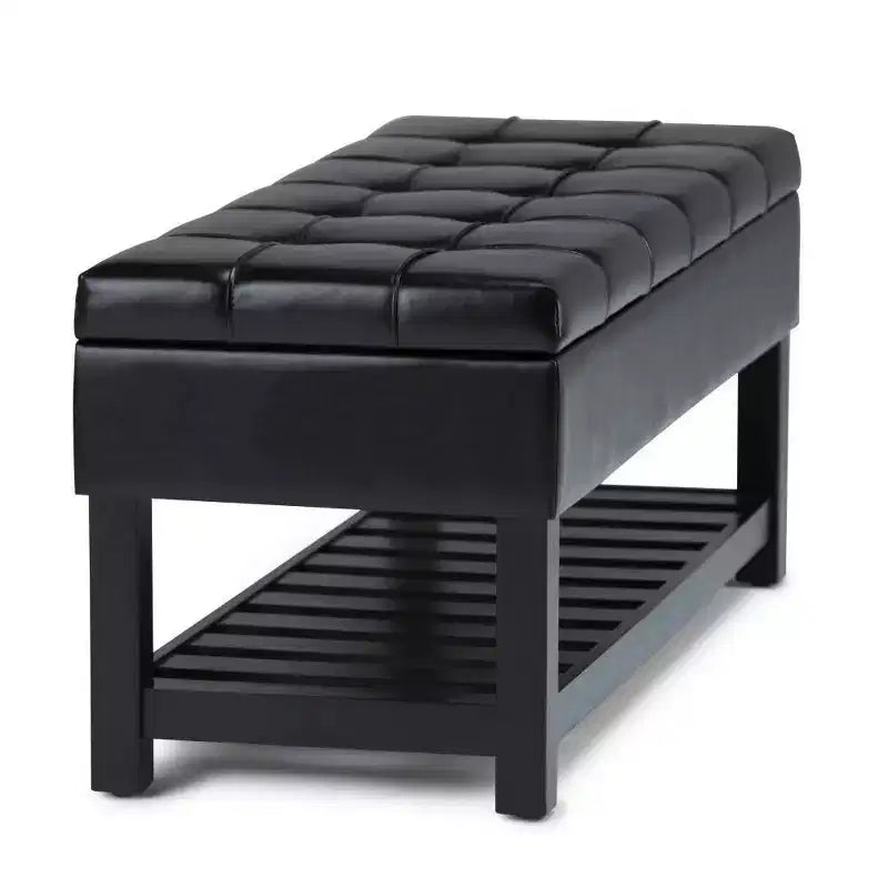 Banc de rangement ottoman Wyatt 44