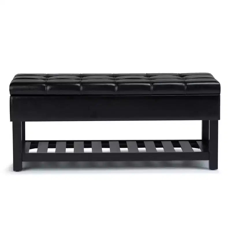 Banc de rangement ottoman Wyatt 44