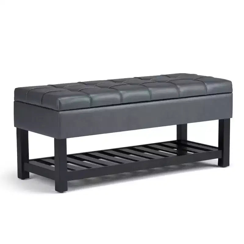 Banc de rangement ottoman Wyatt 44