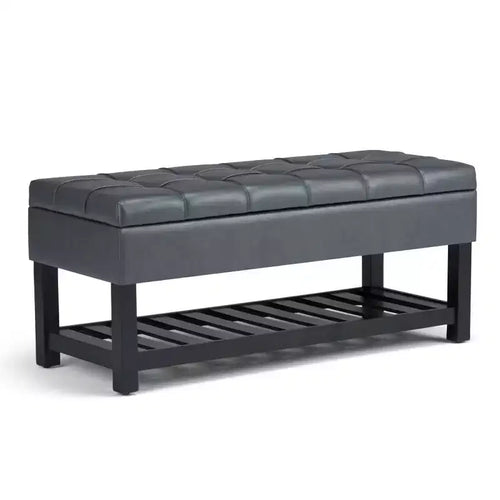 Banc de rangement ottoman Wyatt 44