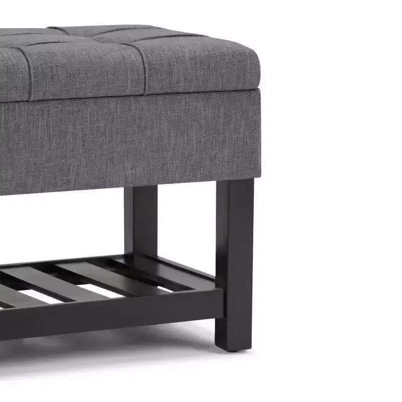Banc de rangement ottoman Wyatt 44