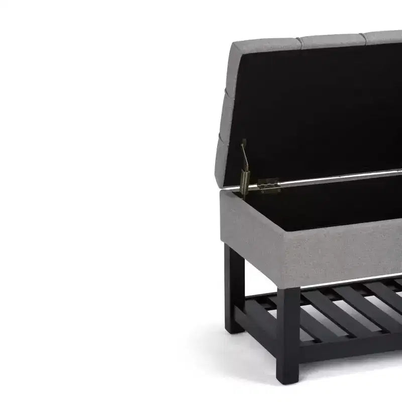 Banc de rangement ottoman Wyatt 44