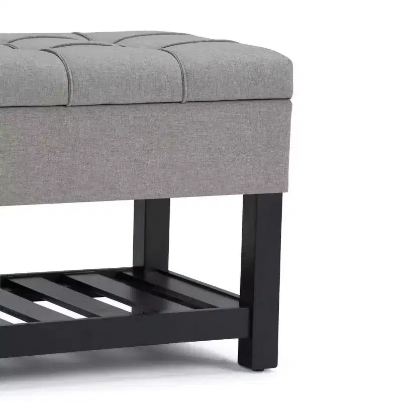 Banc de rangement ottoman Wyatt 44