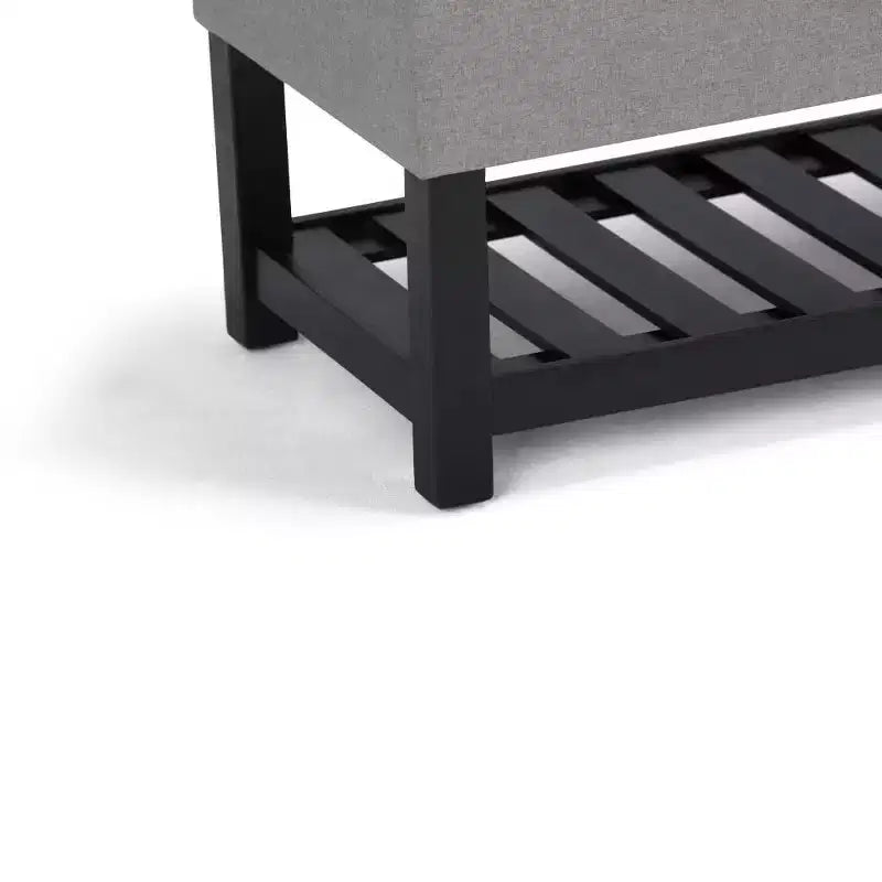 Banc de rangement ottoman Wyatt 44