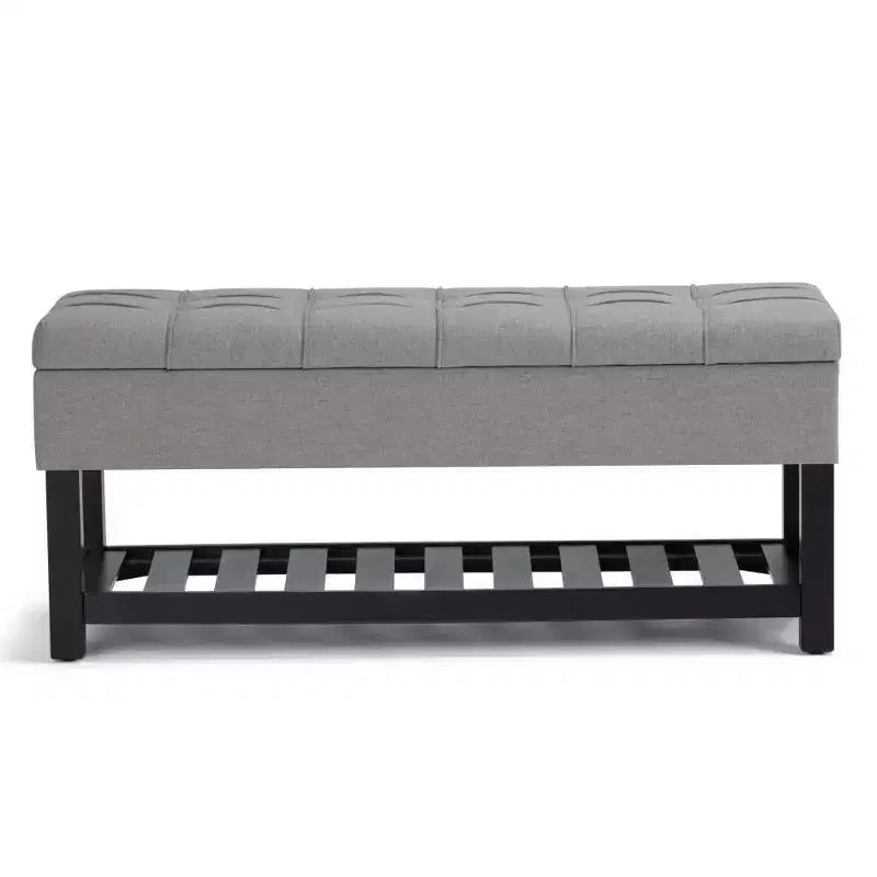 Banc de rangement ottoman Wyatt 44