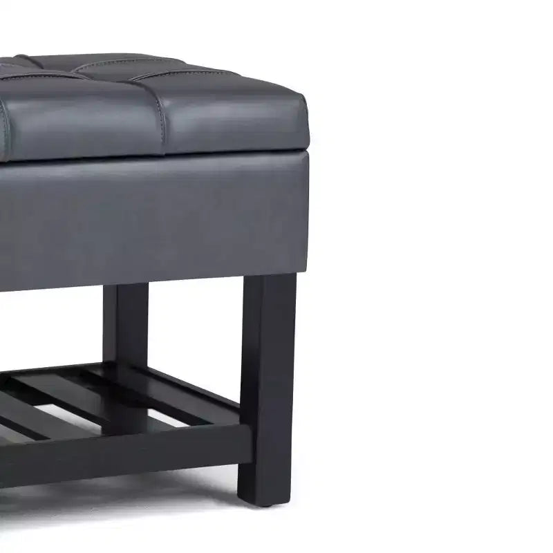 Banc de rangement ottoman Wyatt 44