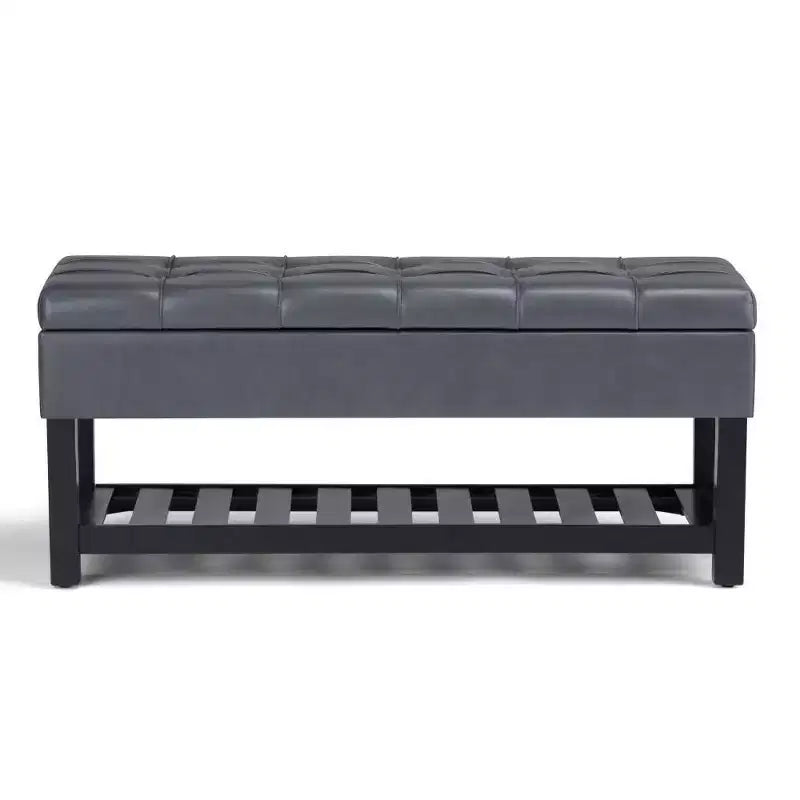 Banc de rangement ottoman Wyatt 44