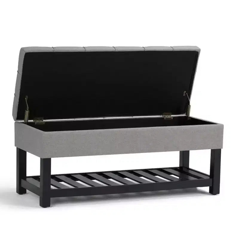 Banc de rangement ottoman Wyatt 44